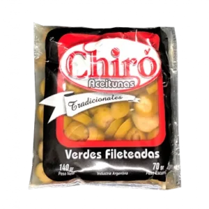 Aceituna Verde Fileteada en Salmuera