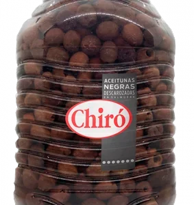 Aceituna Negra Descarozada en Salmuera