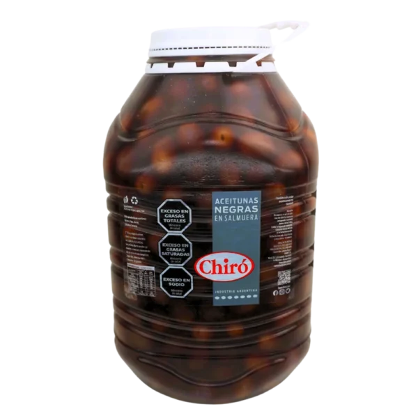 AN0005G Aceituna Negra con Hueso en Salmuera
