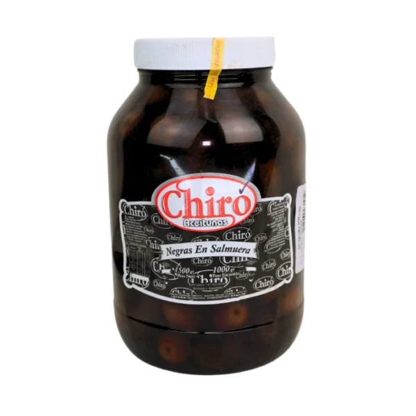 AN01 Aceituna Negra con Hueso en Salmuera