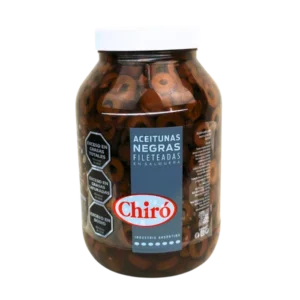 Aceituna Negra Fileteada en Salmuera