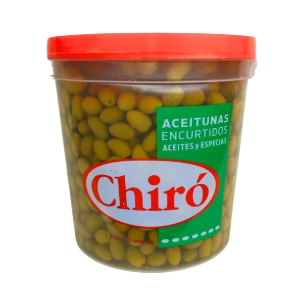 AV05 Aceituna Verde con Carozo en Salmuera