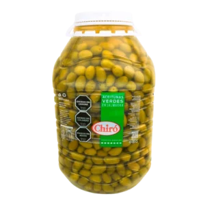 Aceituna Verde con Carozo en Salmuera