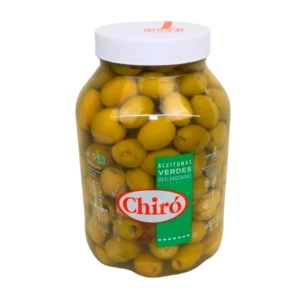 Aceituna Verde Descarozada en Salmuera