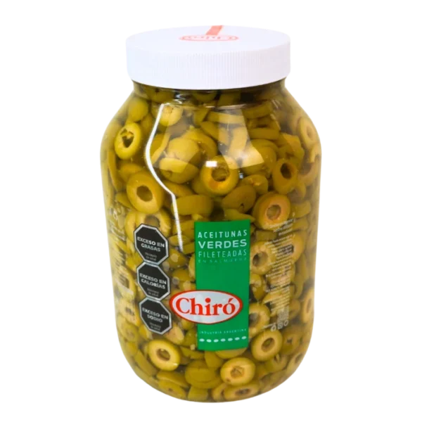 AVF11 Aceituna Verde Fileteada en Salmuera