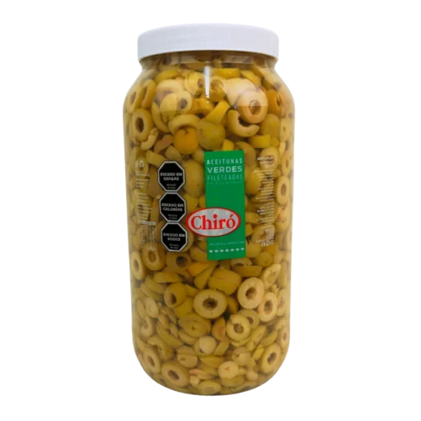 AVF2 Aceituna Verde Fileteada en Salmuera