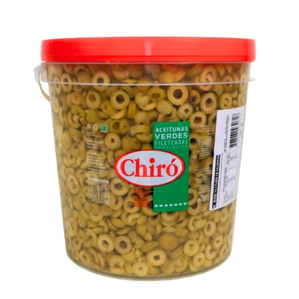 AVF51 Aceituna Verde Fileteada en Salmuera