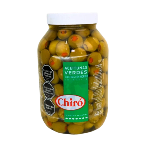 AVR01 (1) Aceituna Verde Rellena en Aceite