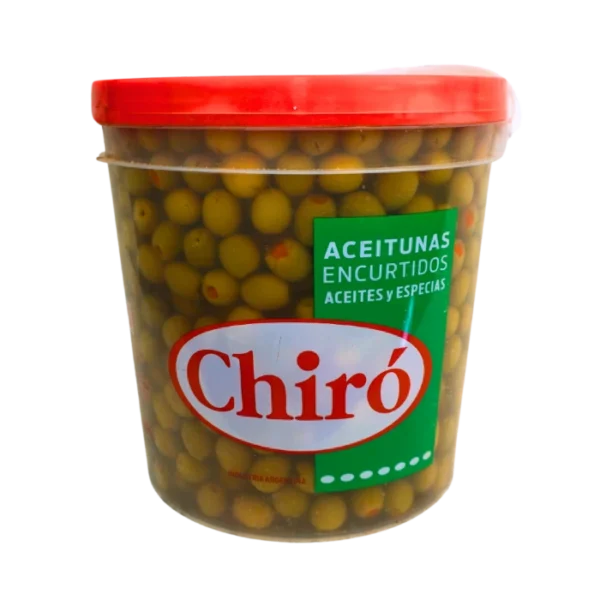 AVR15 Aceituna Verde Rellena en Salmuera