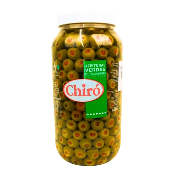 AVRA2ACOM Aceituna Verde Rellena en Aceite