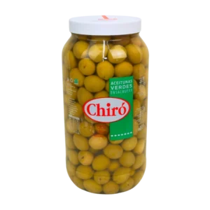 Aceituna Verde con Carozo en Salmuera