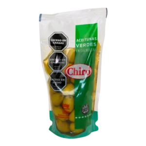 Aceituna Verde con Carozo en Salmuera