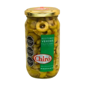 Aceituna Verde Fileteada en Salmuera