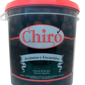 Aceituna Negra con Hueso en Salmuera
