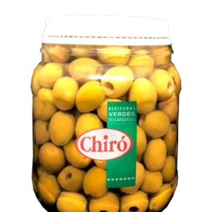 Aceituna Verde Descarozada en Salmuera